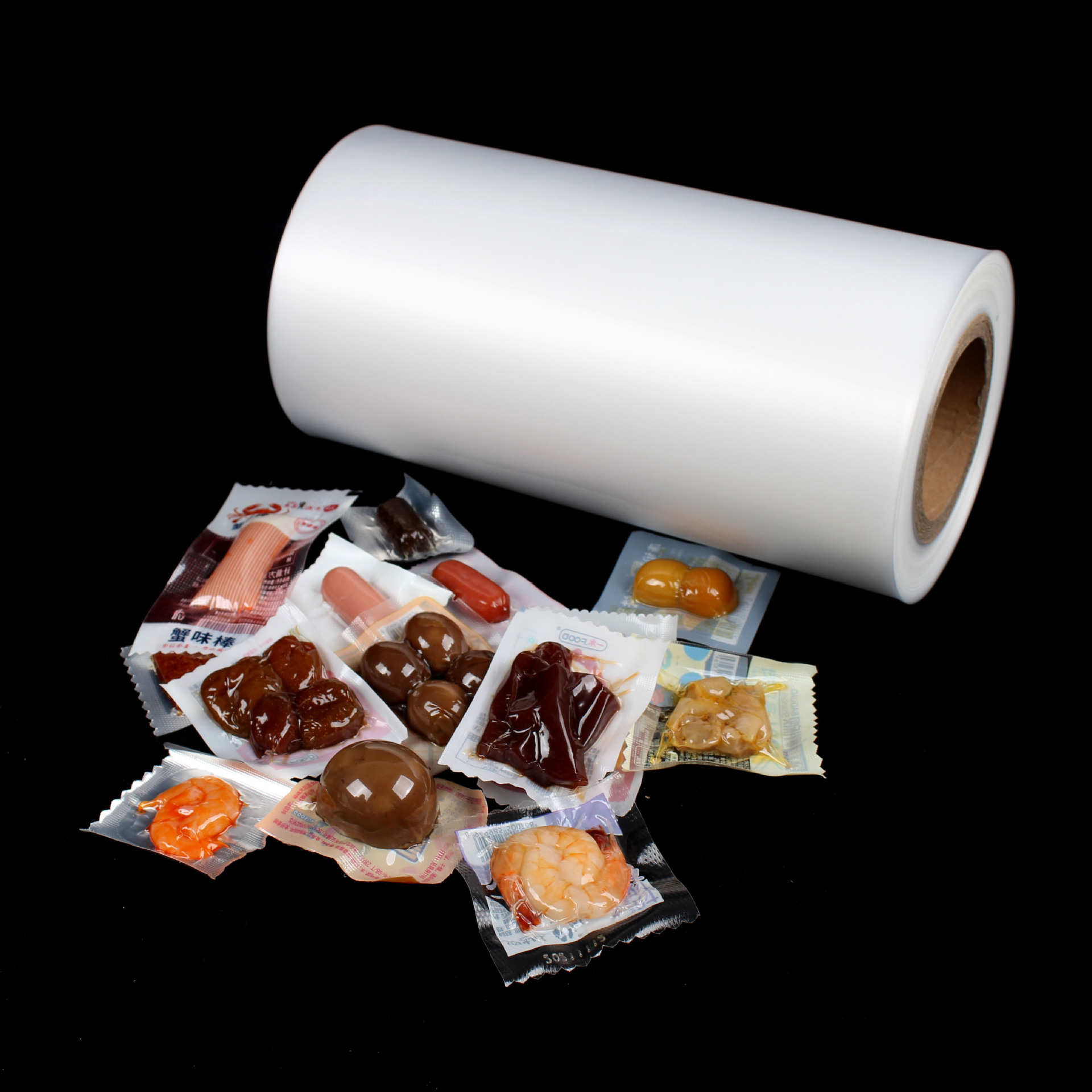 厂家供应 低温冷冻真空包装袋 自动包装拉伸膜 冷冻食品保鲜膜袋