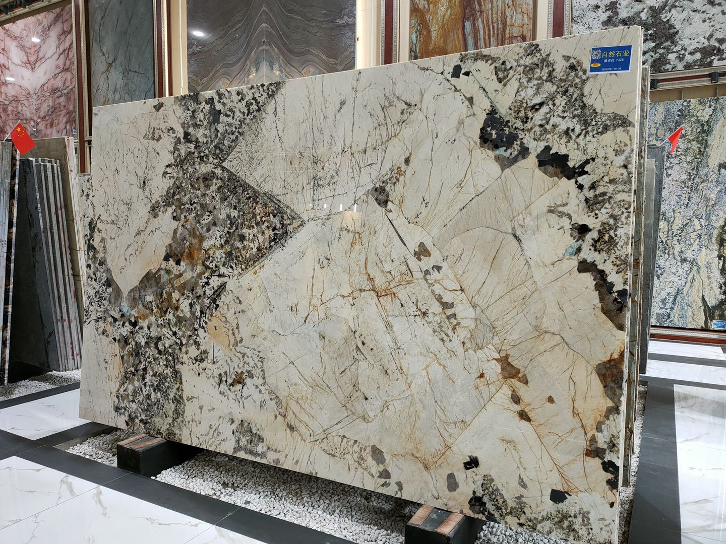 天然大理石石材潘多拉奢石用于背景墙地面墙面台面承接加工定制