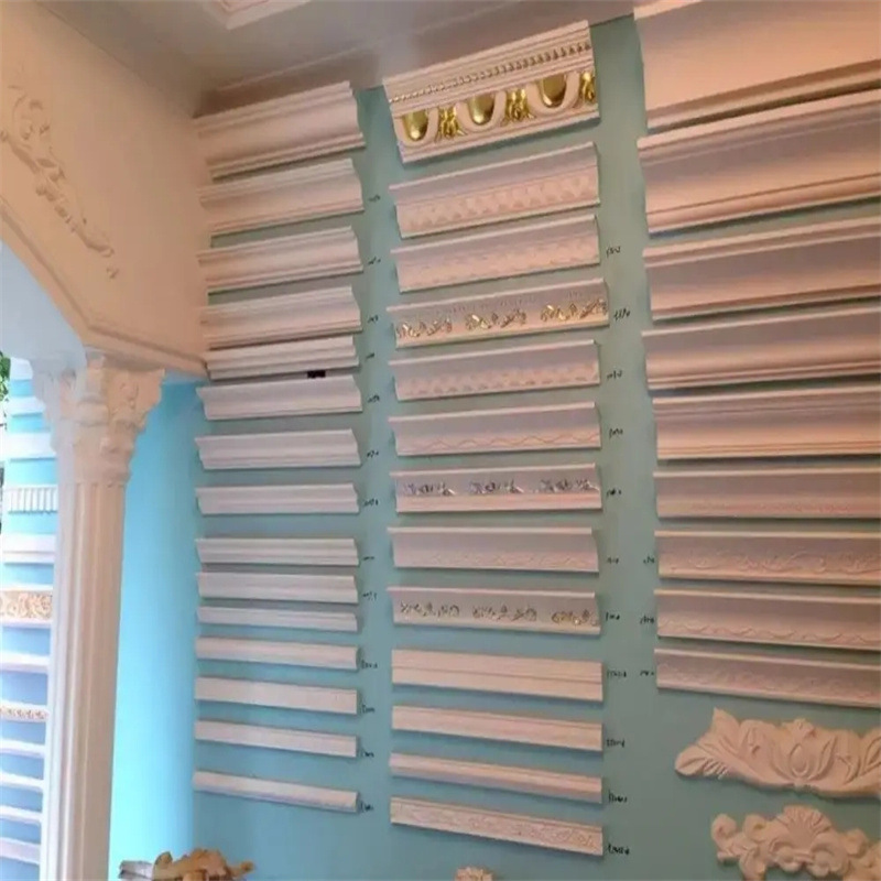 厂家批发石膏线 室内装饰线条石膏吊顶灯池造型 石膏灯盘