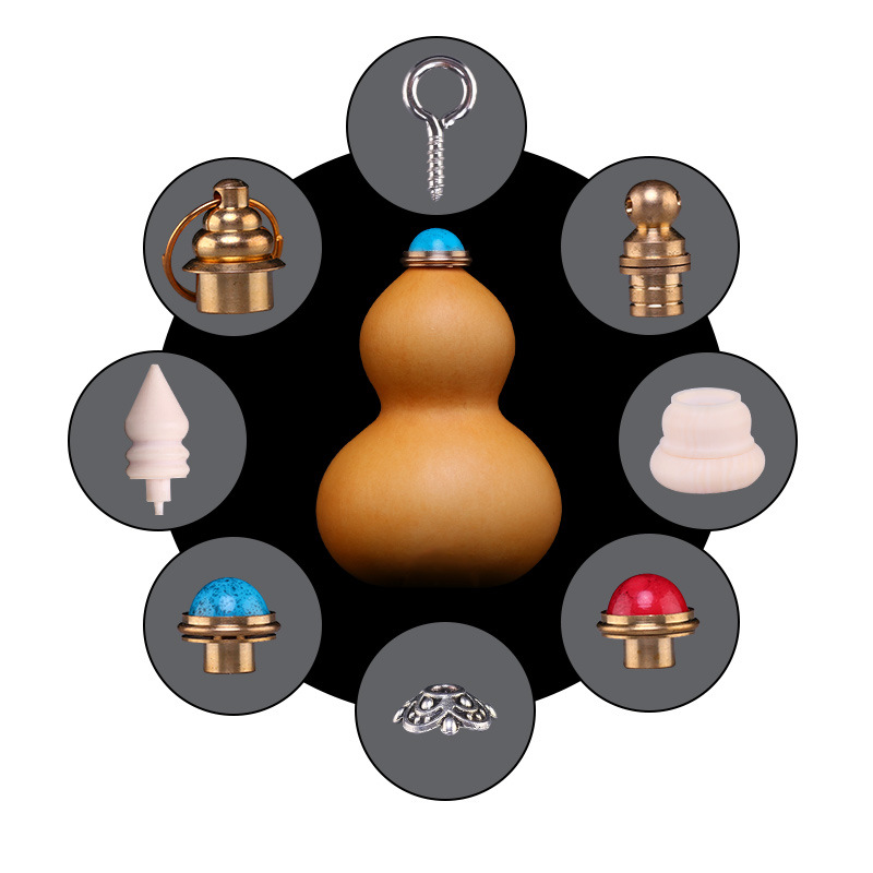 葫芦嘴镶口手捻鼻烟壶把玩件嘴冒塞子铜盖挂件镶嵌腰挂-阿里巴巴