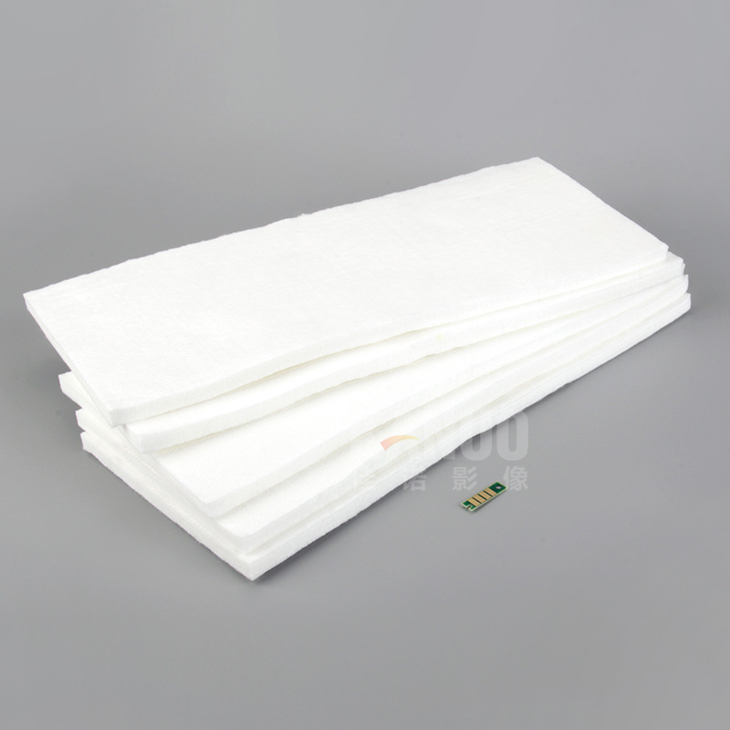 全新de100xd废墨盒专用海绵垫/吸墨垫加芯片套装 de100xd维护箱-阿里