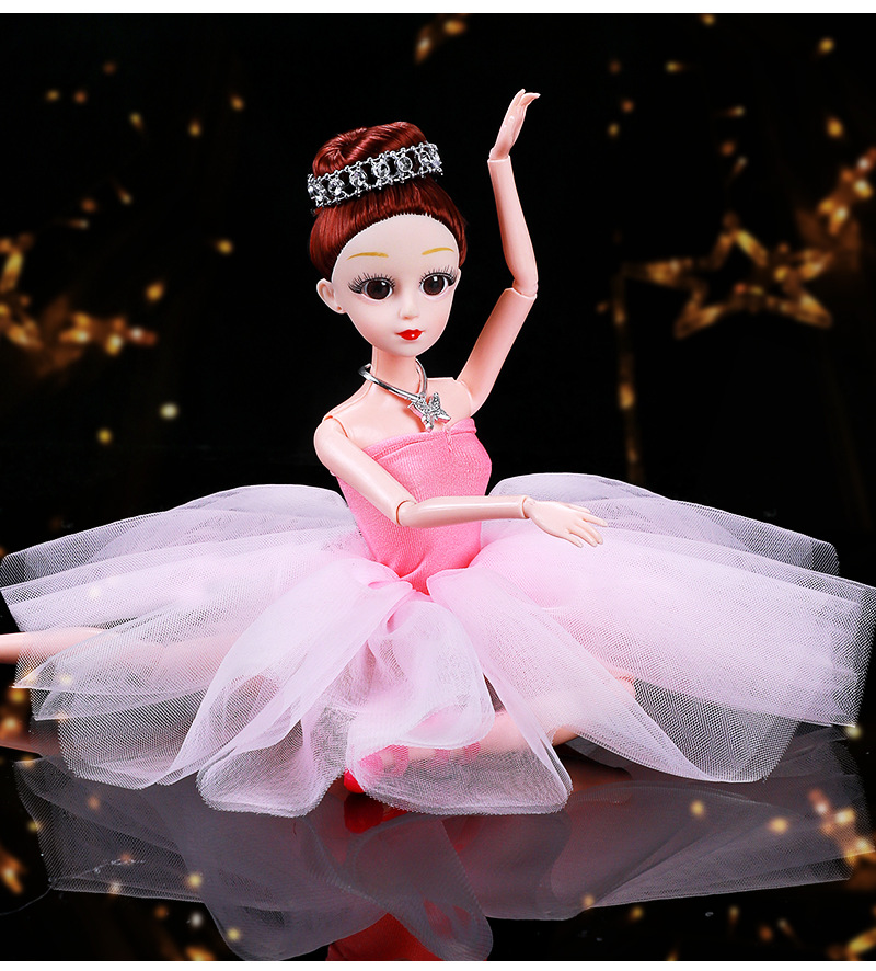 童心芭比洋娃娃礼盒套装女孩礼物芭蕾公主舞蹈儿童玩具小礼品批发