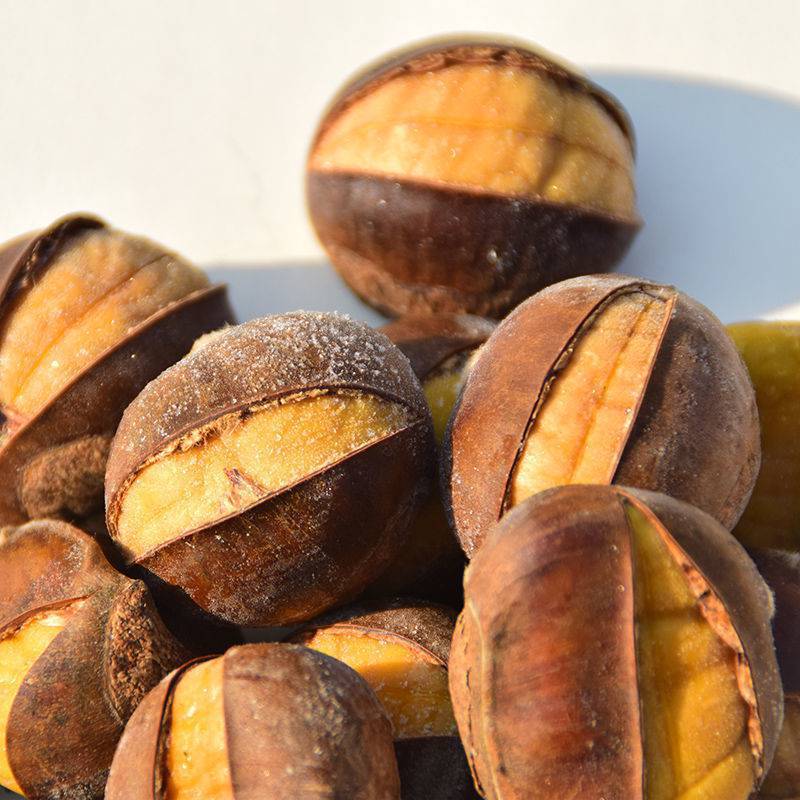 0成交0吨迁西板栗冰栗夏日新品速冻开口笑栗子烤栗子蒸栗