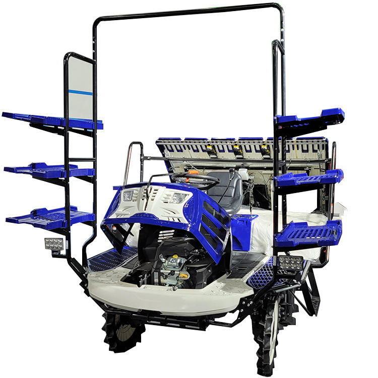 水稻插秧机 田间水稻播种机 自动新型农业种植机