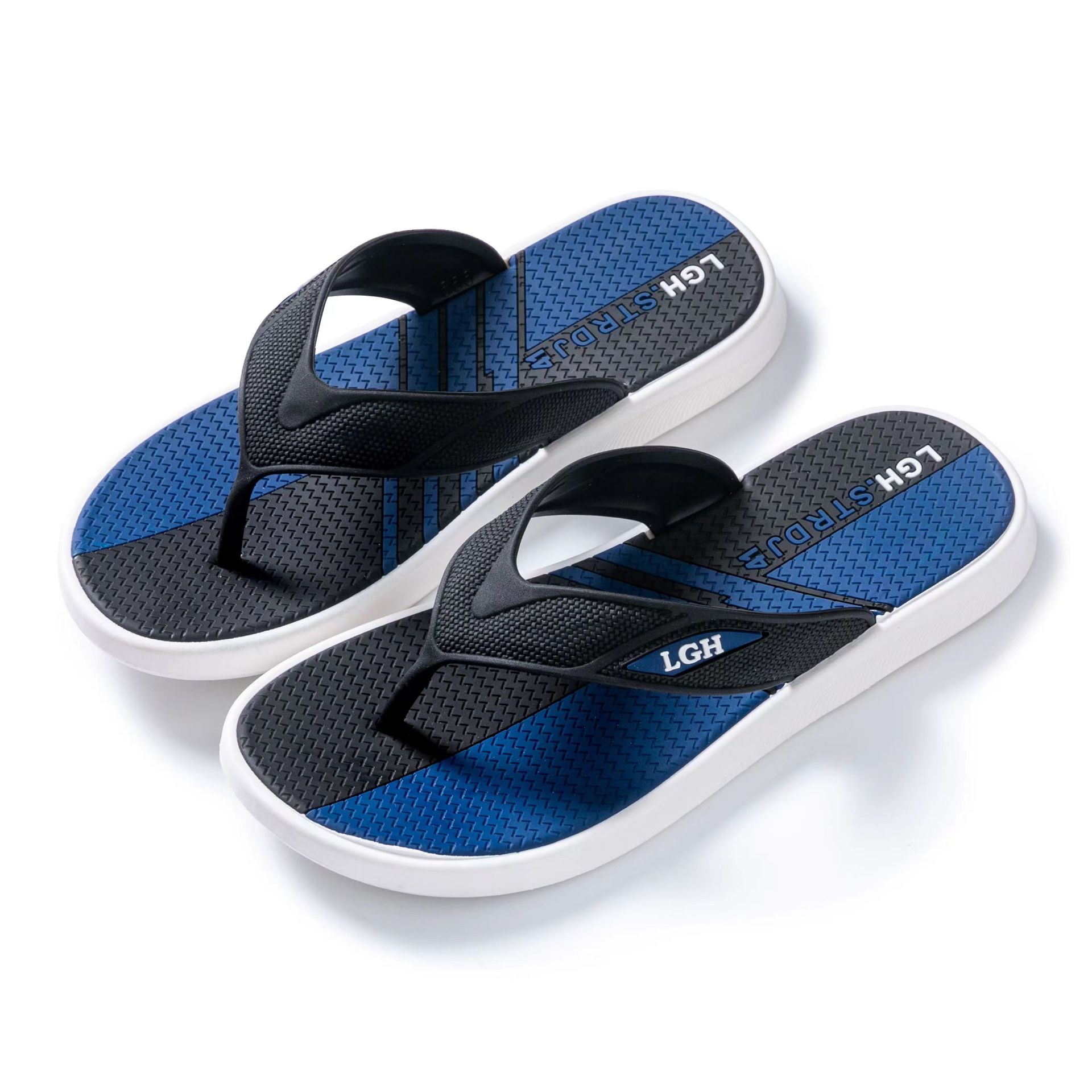 24年上新夏新款男士人字拖防滑时尚外穿夹趾沙滩鞋人字拖吴川批发