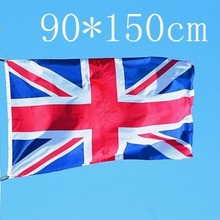 F967 现货 90*150cm 3*5ft UK 英国国旗 4号涤纶旗帜 UK flag