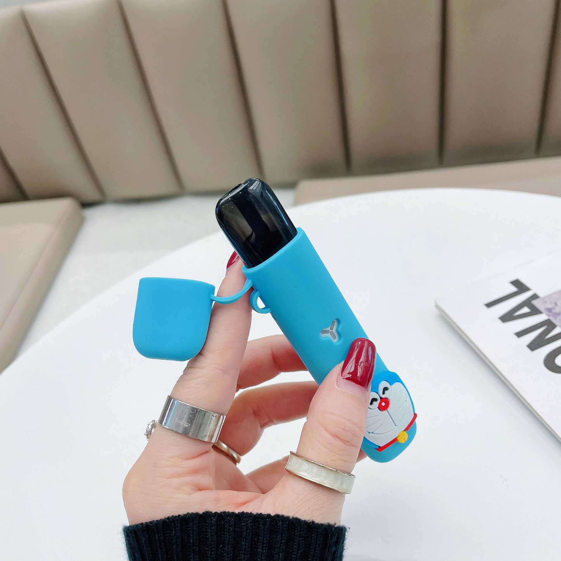 新款柚子五代pro保护套y ooz5代uni硅胶卡通套挂绳电子器烟杆盒套