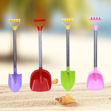 儿童沙滩大号铲子赶海铁铲小孩玩沙子小工具挖土宝宝海边玩具挖沙
