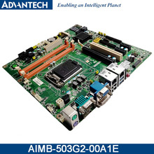 研华AIMB-503工控母板第四代1150处理器核双千兆10串口14USB带PCI