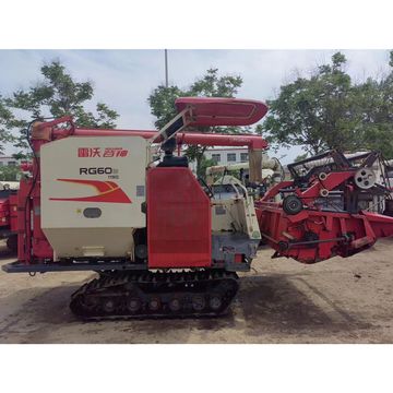 二手雷沃谷神超越rg60s 水稻小麦玉米大豆履带式收割机-阿里巴巴