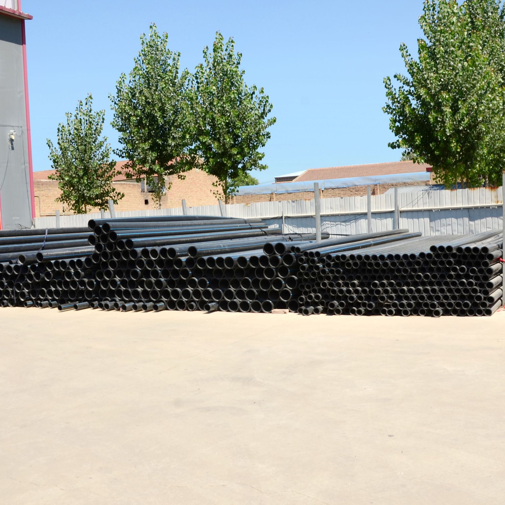 可定制pe穿线管黑色大口径hdpe电缆穿线管通信管pe盘管75pe电力管