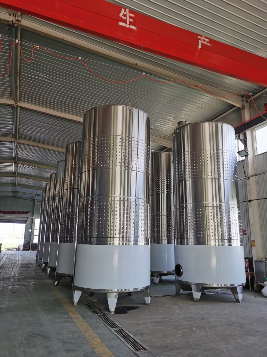 加工定制葡萄酒红酒发酵罐 304不锈钢发酵罐 红酒储存罐生产厂家