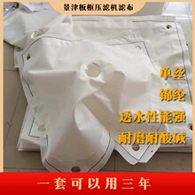 加厚1250板框压滤机锦纶单丝过滤网压泥布防漏丙纶单丝滤袋