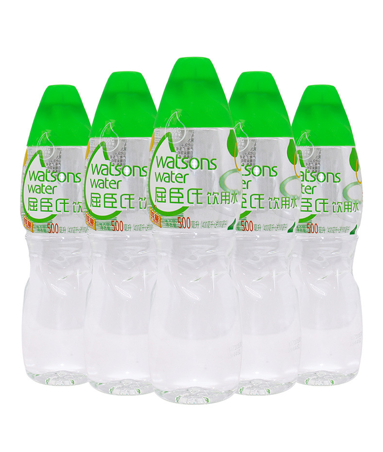 批发watsons屈臣氏蒸馏水500ml/矿物质水500ml *24瓶整箱