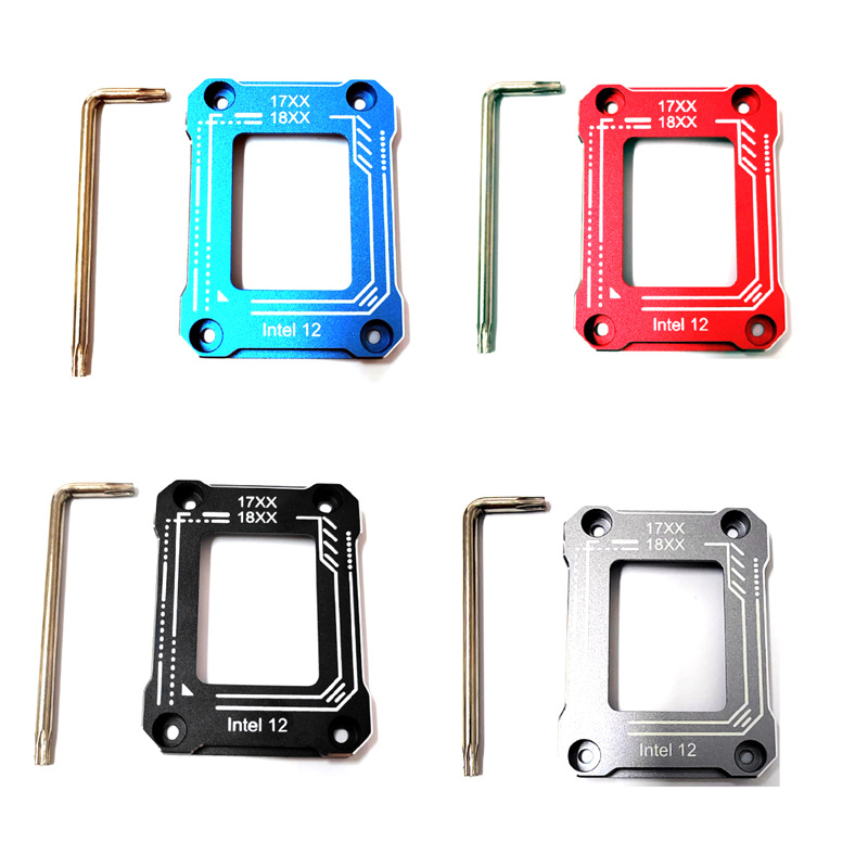 12代lga1700-bcf 13代cpu弯曲矫正型主板固定扣具防压弯支架am5板