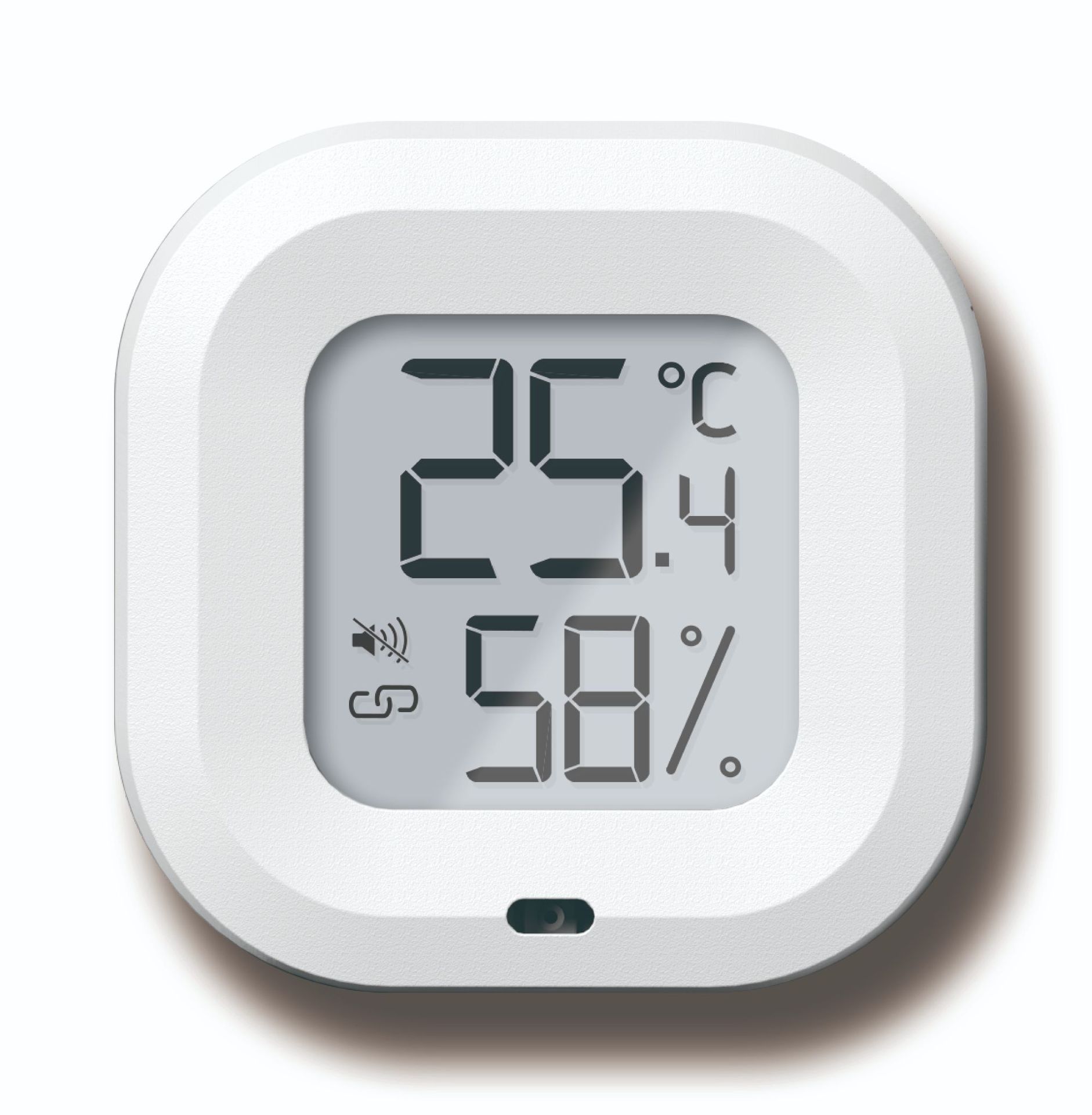 小屏无线智能温湿度计 冰箱温湿度计雪茄湿度计无线温度计 室内