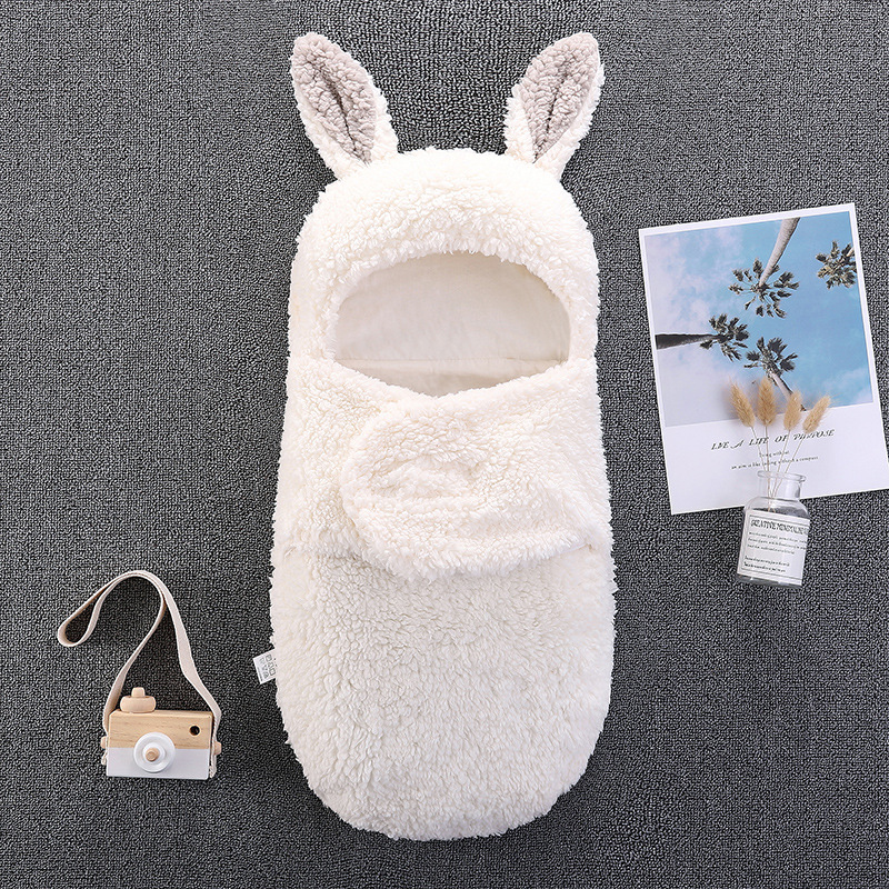 Baby Wrapping Blanket Spring, Autumn and Winter Newborn Swaddling Quilt Anti-Startle Sleeping Bag Newborn Baby Supplies Swaddling Delivery Room Gro-Bag