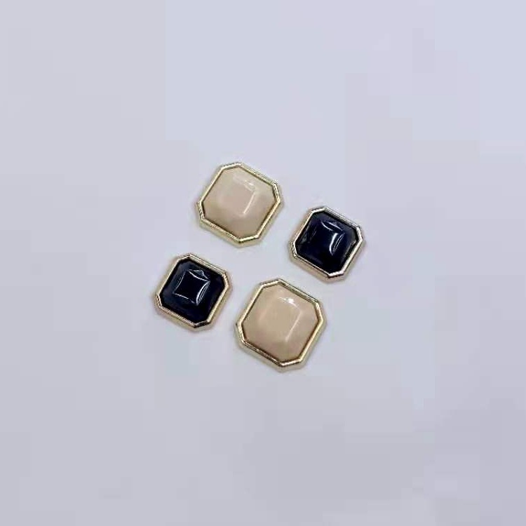 厂家供应 8mm塑料平面四方形铆钉菠萝钉 鞋子箱包服装装饰配件