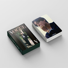现货韩团 防蛋 V 金泰亨Vogue杂志十月 Lomo小卡小卡收藏卡周边