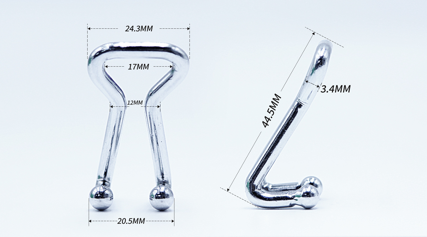 鼻勾五金件另类玩具调教成人sm情趣用品金属鼻钩成人用品批发
