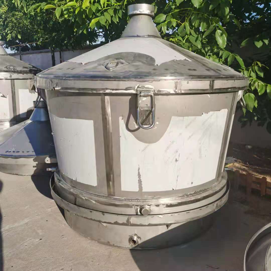 分体式吊锅1000斤单层分体式酒蒸304不锈钢酿酒设备酿酒蒸酒吊锅