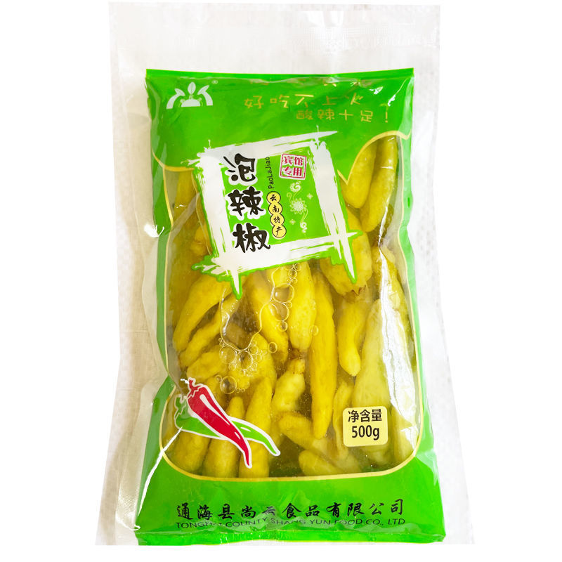 泡 椒云南泡椒小米辣酸辣辣椒小米辣泡菜野山真空包装食品袋装