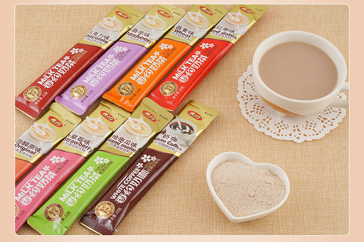 香约奶茶22g/条袋装整盒相约奶咖原味速溶奶茶粉冲饮早餐下午茶