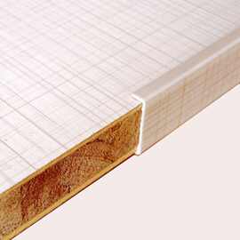 封边条免漆板u型封边条pvc扣条卡条橱柜家具木工包边条u型收边条