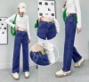 Autumn and winter new pattern Paige Straight pants Jeans Easy Show thin Significantly higher Little Drape Broad leg Mopping the floor Autumn and winter new pattern Paige Straight pants Jeans Easy Show thin Significantly higher Little Drape Broad leg Mopping the floor
