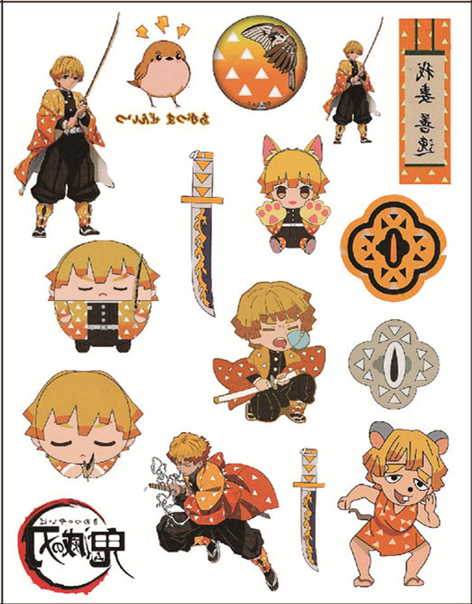 5*16cm图案鬼灭1,鬼灭2,鬼灭3,鬼灭4,鬼灭5,鬼灭6,鬼灭7,鬼灭8,鬼灭