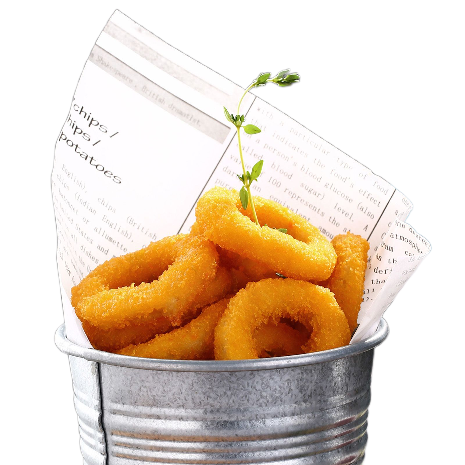 圣农鸡肉洋葱圈半成品冷冻汉堡王 空气炸锅食材商用零食小吃 800g