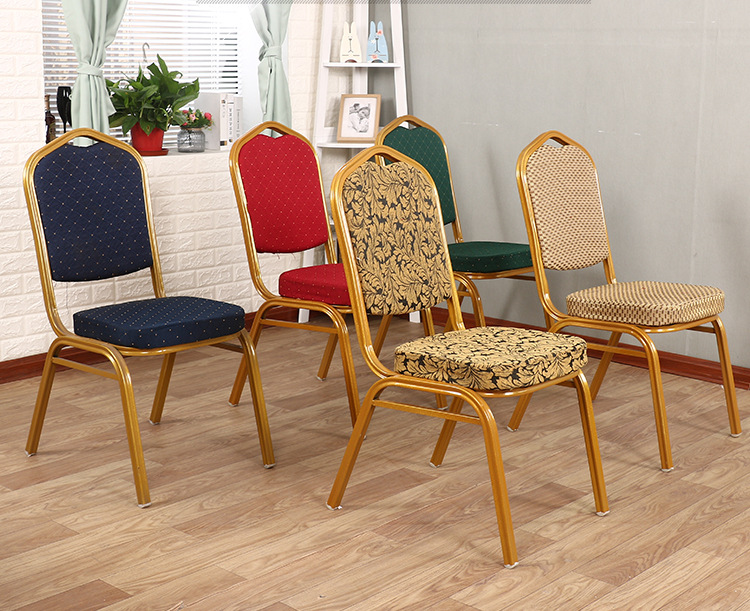 酒店椅子饭店餐厅靠背将军椅贵宾酒席婚庆椅子活动会议培训椅批发