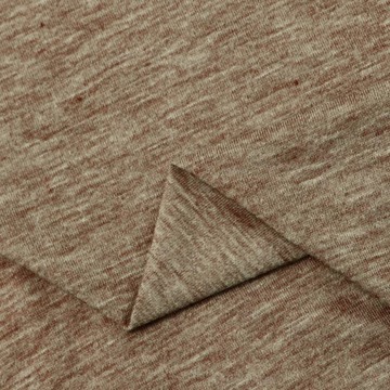 彩棉拉架汗布180g人棉涤纶混纺双色tr针织布阳离子外贸t恤polo衫