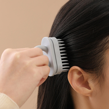 日本洗头神器硅胶洗头刷按摩梳子成人头部抓头器洗发刷子清洁陈之