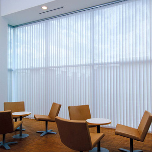 竖百叶窗帘家用隔断屏风客厅卧室阳台办公室百叶窗垂直百叶帘竖式