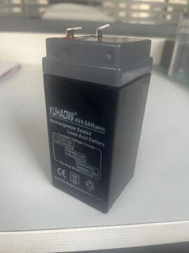 大红鹰电子称台秤铅酸蓄电池4v4ah20hr计价称电子秤4v蓄电瓶逸之