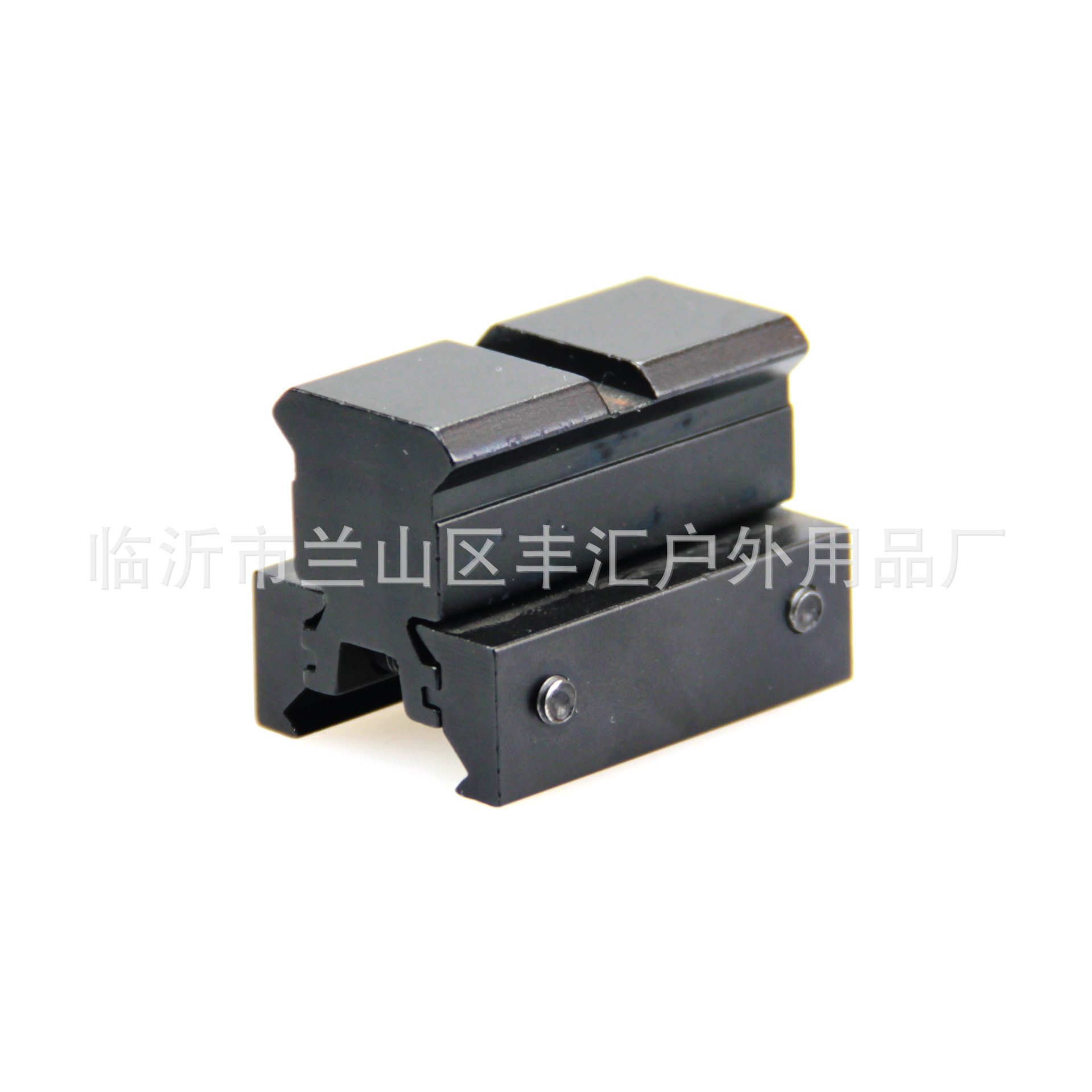 Cross-Border 11-Turn 20-Turn 20mm Bracket 3-Slot Aluminum Alloy Sight Rail Tube Clamp Mirror Adapter Bracket