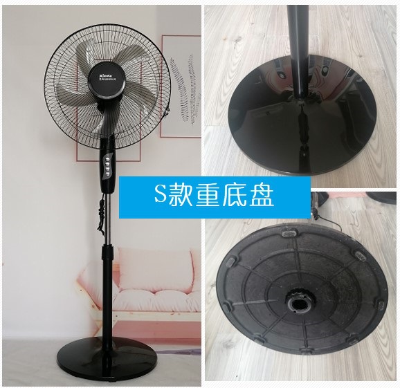 Fan Factory Wholesale Electric Fan 16-Inch Internet Celebrity Fan Large Wind Power Soft Sound Vertical Plastic Net Floor Fan