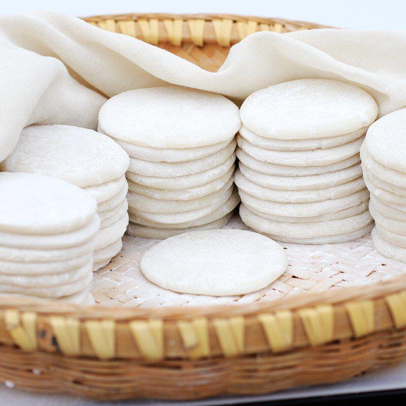 糯米糍开袋即食糯米糍粑纯糯米手工沾粉麻糍麻薯速食米糕网红食品