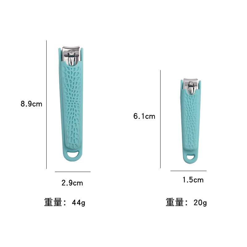 Factory in Stock Wholesale Curved Surface Nail Clippers Large Adult Manicure Stainless Steel Nail Scissors Nail Clippers Wholesale