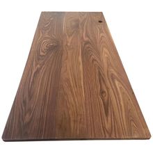 xy北美黑胡桃木桌板桌面板置物架升降腿桌面原木大板实木板桌板