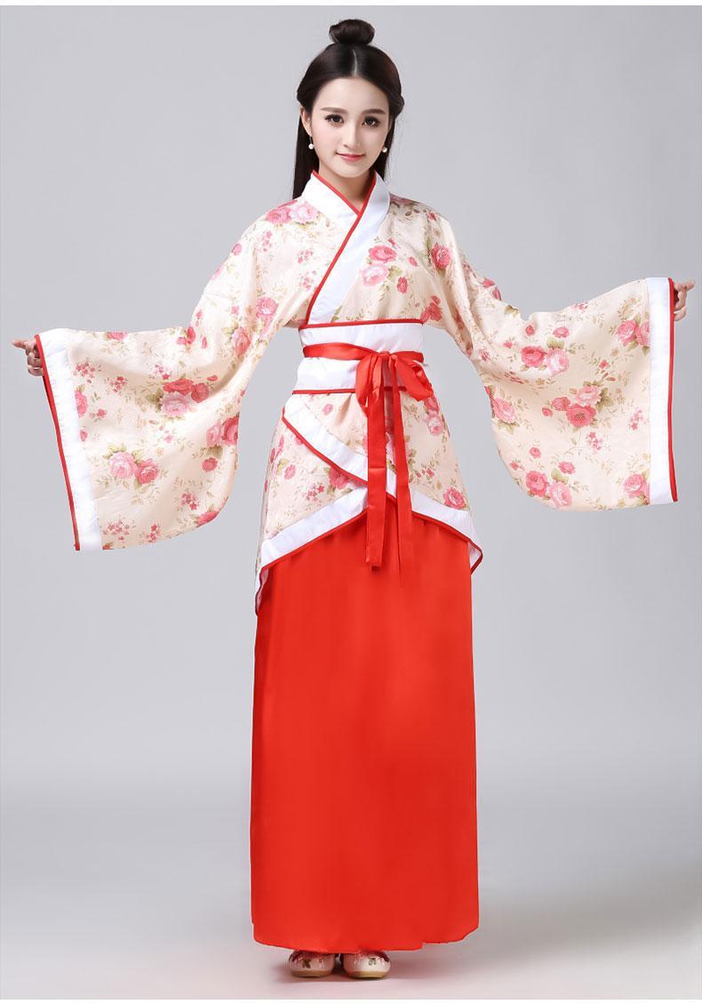 唐装戏服古装服装女仙女唐朝古代汉服演出服古典舞蹈公主贵妃女装