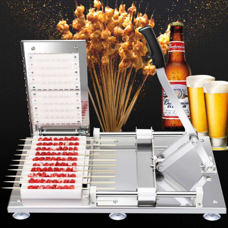 穿串神器自动穿串机羊肉串商用快速穿肉撸串串机器穿串器烧烤工具