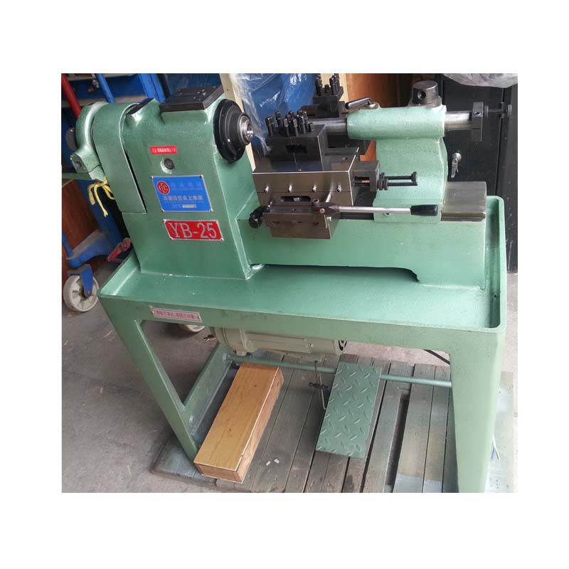 精诚机械桌上车床价格 yb-25精密高速桌面仪表手扳小车床