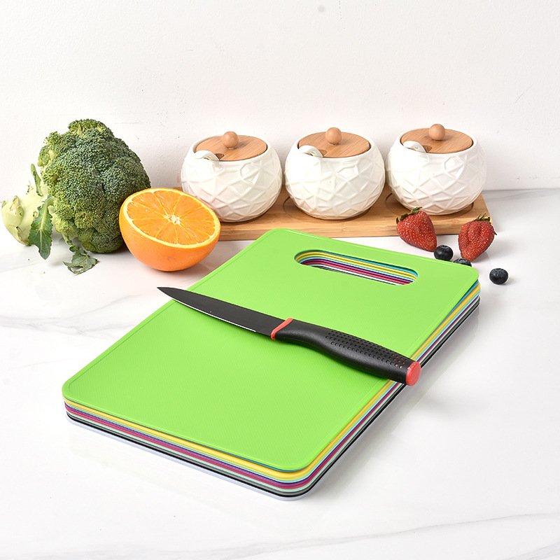 In Stock Cutting Board Household Pp Chopping Board Cut Fruit Cutting Board Plastic Cutting Board Kitchen Tools Square Chopping Board