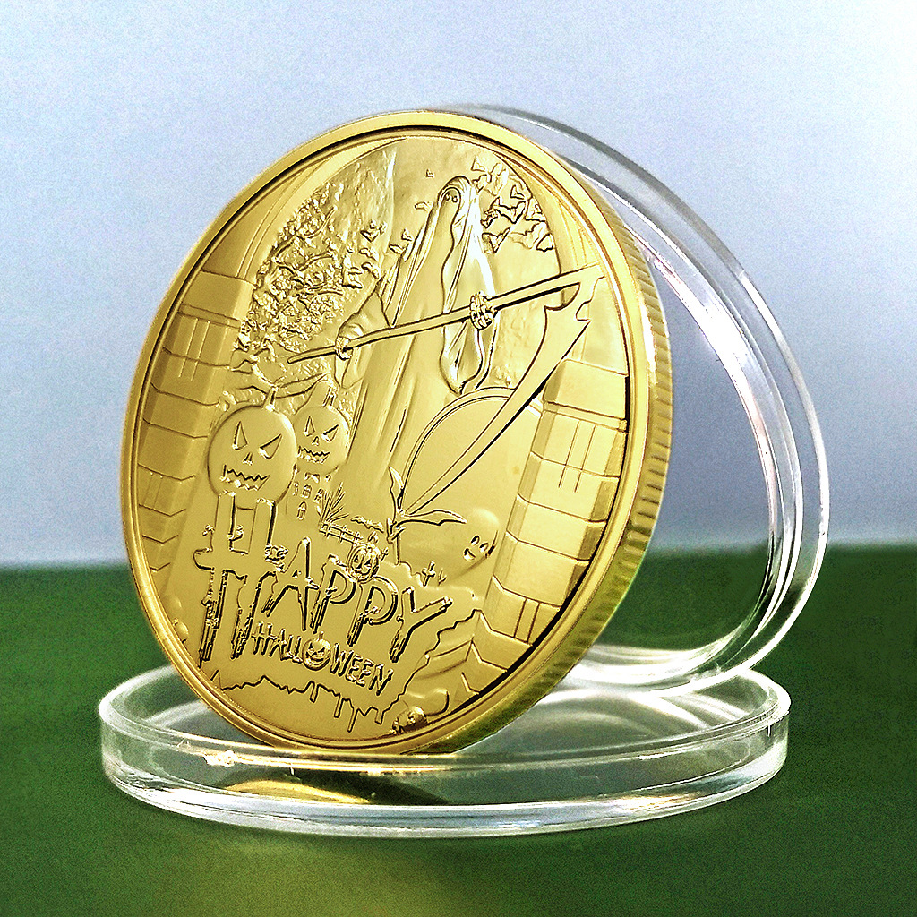 【happy halloween】万圣节糖果伴侣金币银币 儿童小礼品纪念硬币