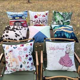 超柔抱枕短毛绒抱枕套沙发靠枕库存低价处理随机混发不挑款