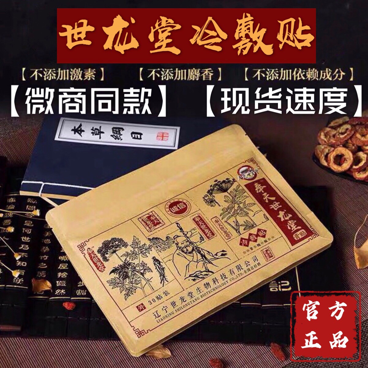 奉天世龙堂贴膏