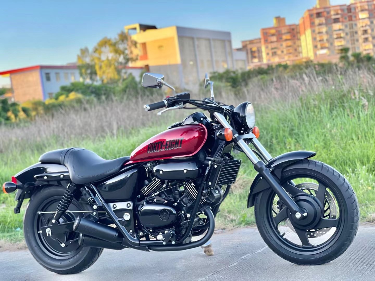 缸雅马哈摩托车