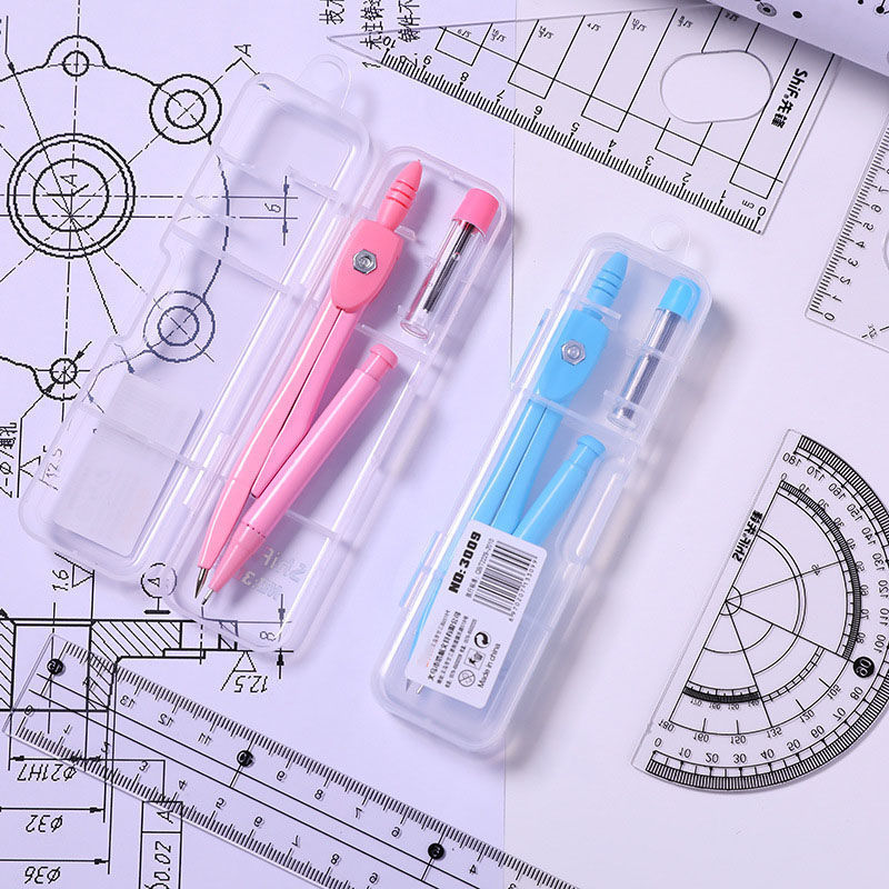 Compasses Candy Color Metal Ruler Exam Office Supplies Primary School Student Junior High School Student Drawing Tool Set Amazon